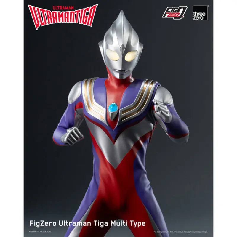 Figzero 1/6Th Scale Collectible Figure - Ultraman Tiga - Ultraman Tiga Multi Type 2