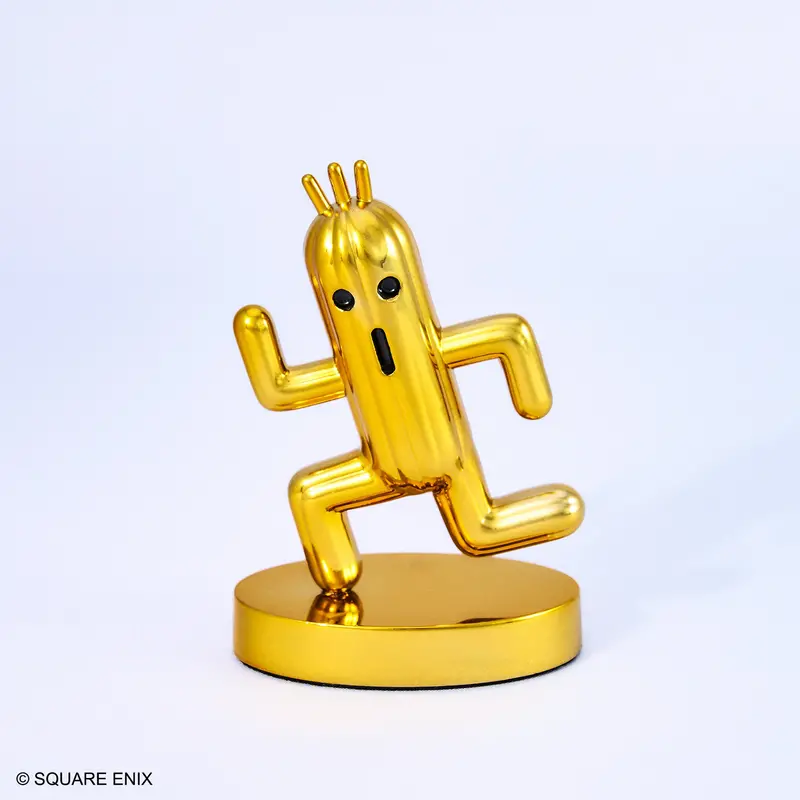 Final Fantasy Bright Arts Gallery - Gold Cactuar 1
