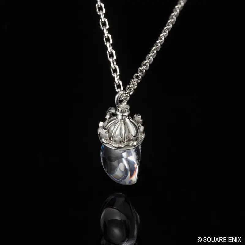 Final Fantasy Ix Silver Necklace - Garnet 2