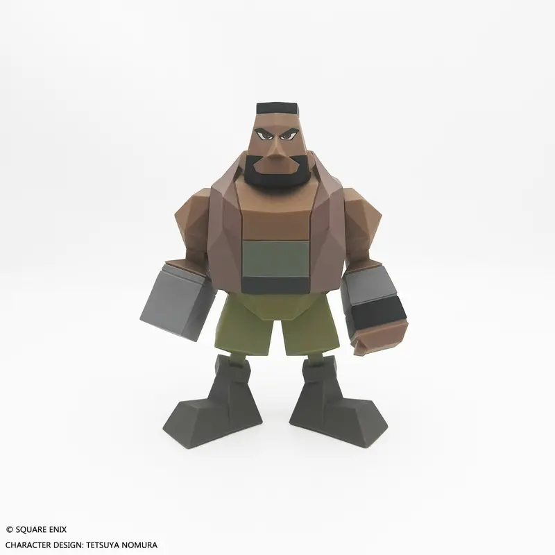 Final Fantasy Vii Polygon Soft Vinyl Figure - Barret Wallace 1