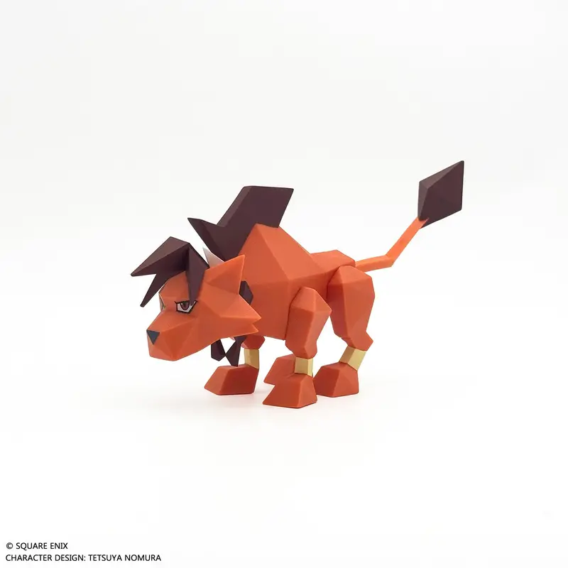 Final Fantasy Vii Polygon Soft Vinyl Figure - Red Xiii 2