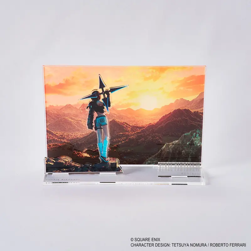 Final Fantasy Vii Rebirth Acrylic Diorama - Yuffie Key Art 1