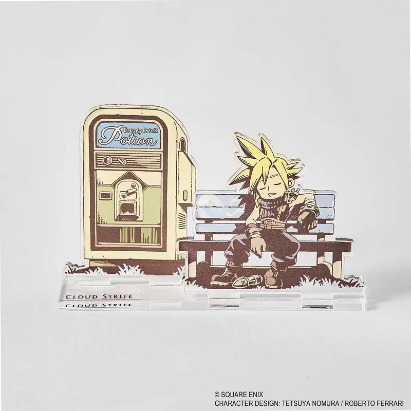 Final Fantasy Vii Rebirth Acrylic Stand - Napping Cloud 1