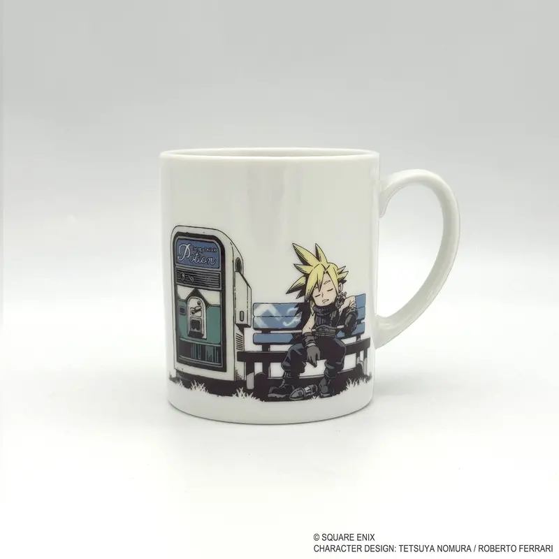 Final Fantasy Vii Rebirth Mug - Napping Cloud 1