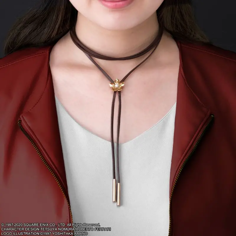 Final Fantasy Vii Remake Leather Necklace Aerith (Reissue) 2