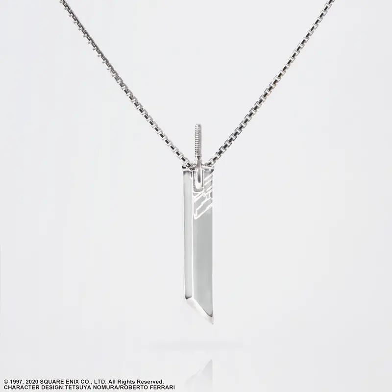 Final Fantasy Vii Remake Silver Necklace - Buster Sword Limited Ver. (Reissue) 2
