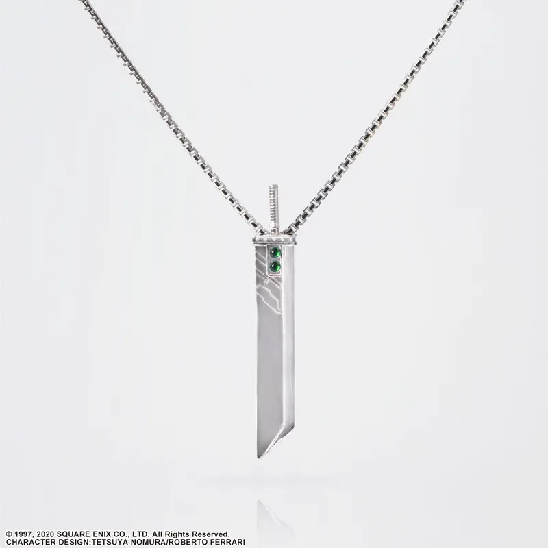 Final Fantasy Vii Remake Silver Necklace - Buster Sword (Reissue) 1