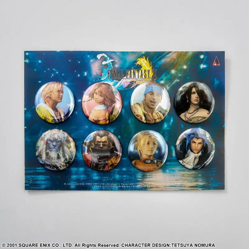 Final Fantasy X Pin Badge Set 1