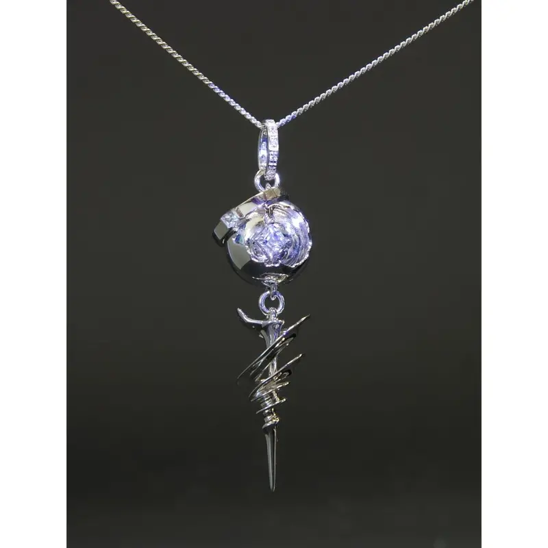 Final Fantasy Xiii Silver Engagement Pendant - Serah (Reissue) 2