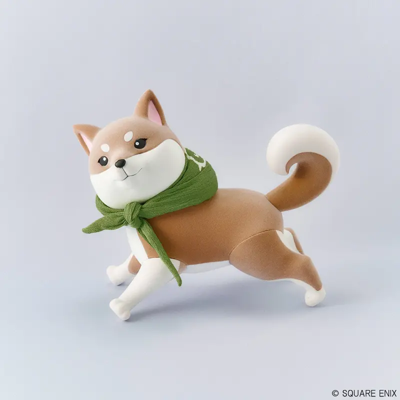 Final Fantasy Xiv Flocked Figurine - Mameshiba 2