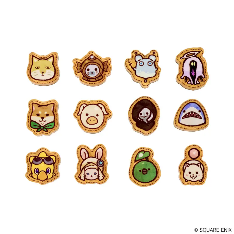 Final Fantasy Xiv Minion Acrylic Magnet Vol.2 (Box Of 12) 1
