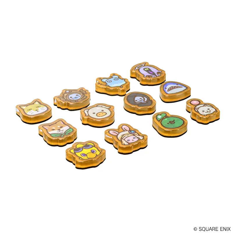 Final Fantasy Xiv Minion Acrylic Magnet Vol.2 (Box Of 12) 2