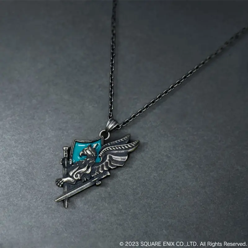Final Fantasy Xvi Wings Of Promise Silver Pendant 1