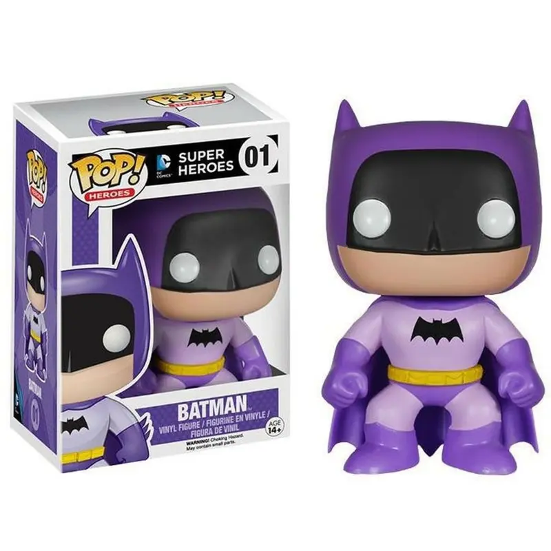 Funko 01 Batman 75Th Purple Rainbow Pop Heroes 1