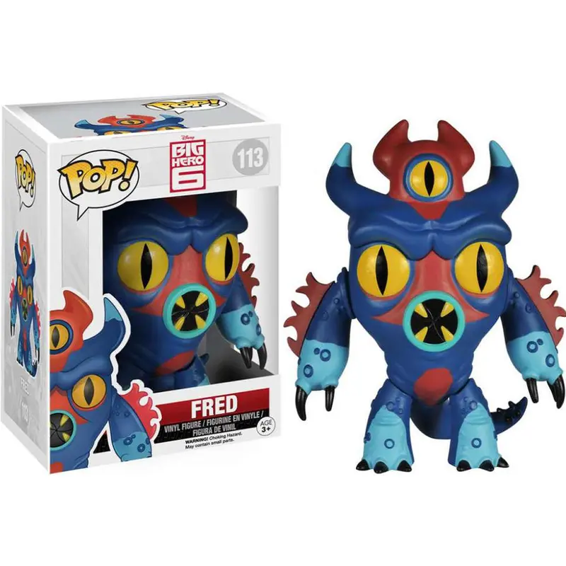 Funko 113 Fred Big Hero 6 Pop 1