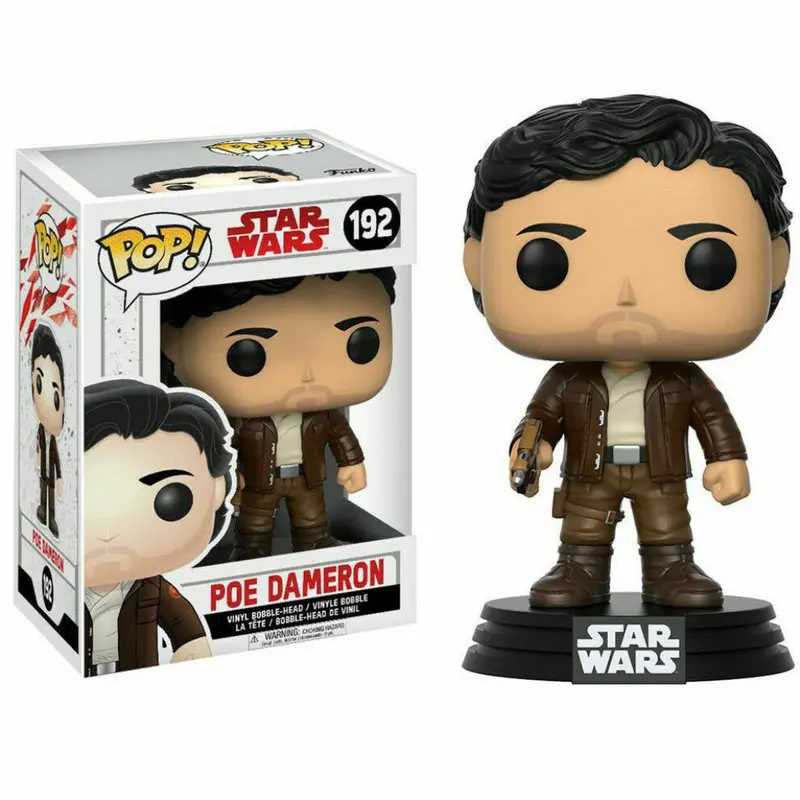 Funko 192 Poe Dameron Star Wars Tlj 1