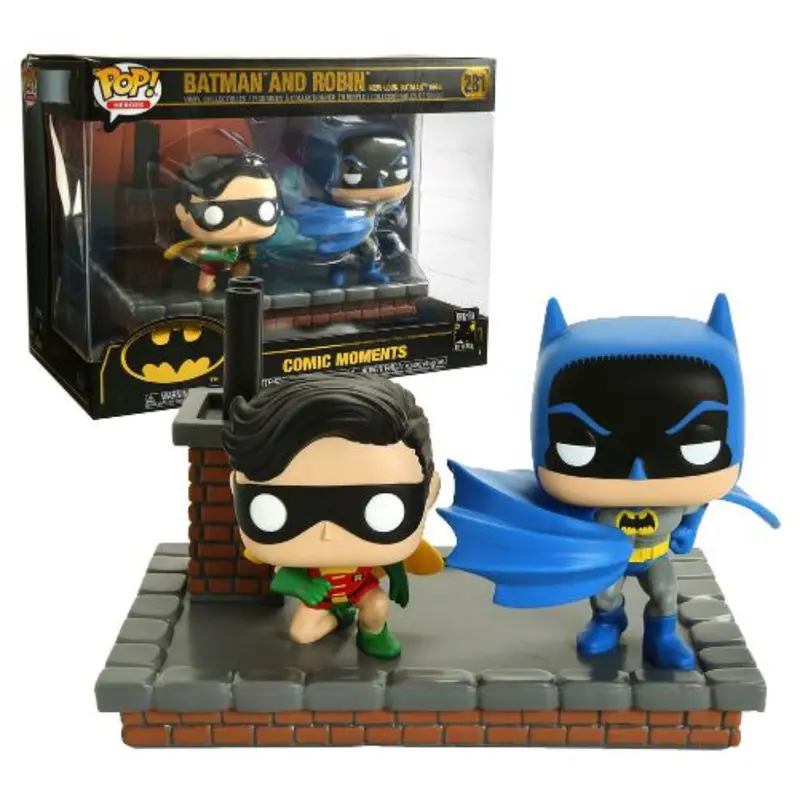 Funko Pop! Movie Moment 281 New Look Batman & Robin Batman 1