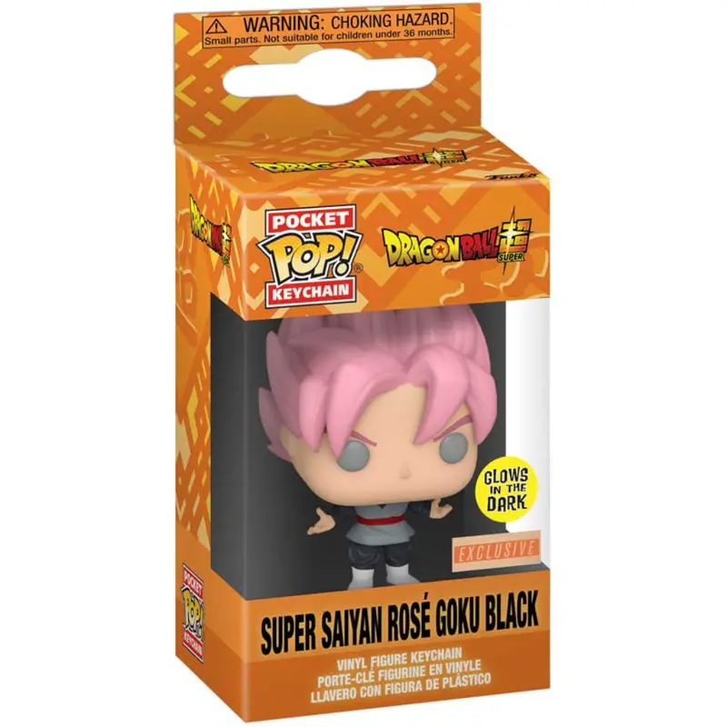 Funko Super Saiyan Rose Goku Black Dragon Ball Super Pocket Pop Keychain 1