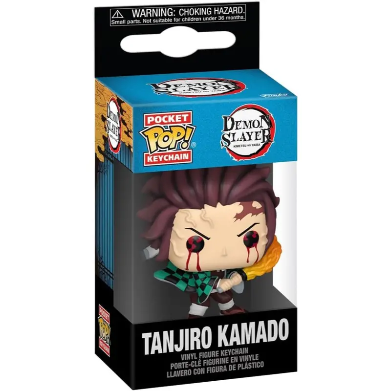 Funko Tanjiro Kamado (Sun Breathing) Demon Slayer Pocket Pop Keychain 1