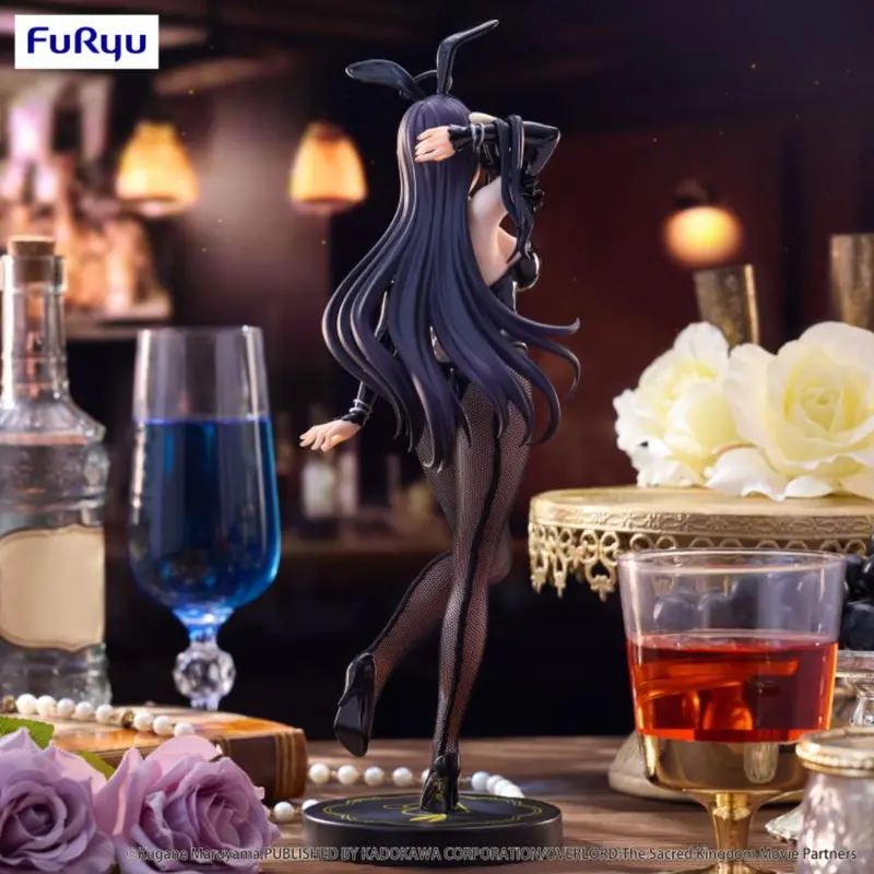 Furyu Albedo Black Ver Bicute Bunnies Overlord Figure 2