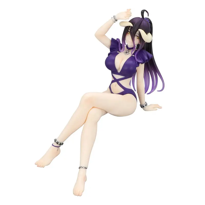 Furyu Albedo Dark Swimsuit Purple Ver. Overlord Noodle Stopper 1