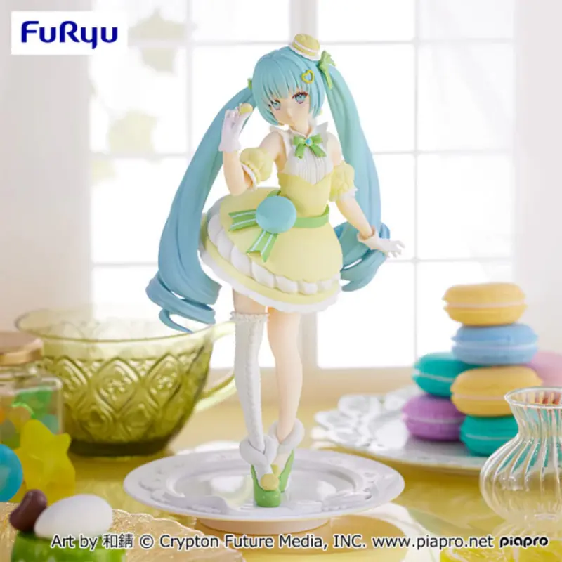 Furyu Hatsune Miku Citron Macaron Sweet Sweets Exceed Creative Figure 1