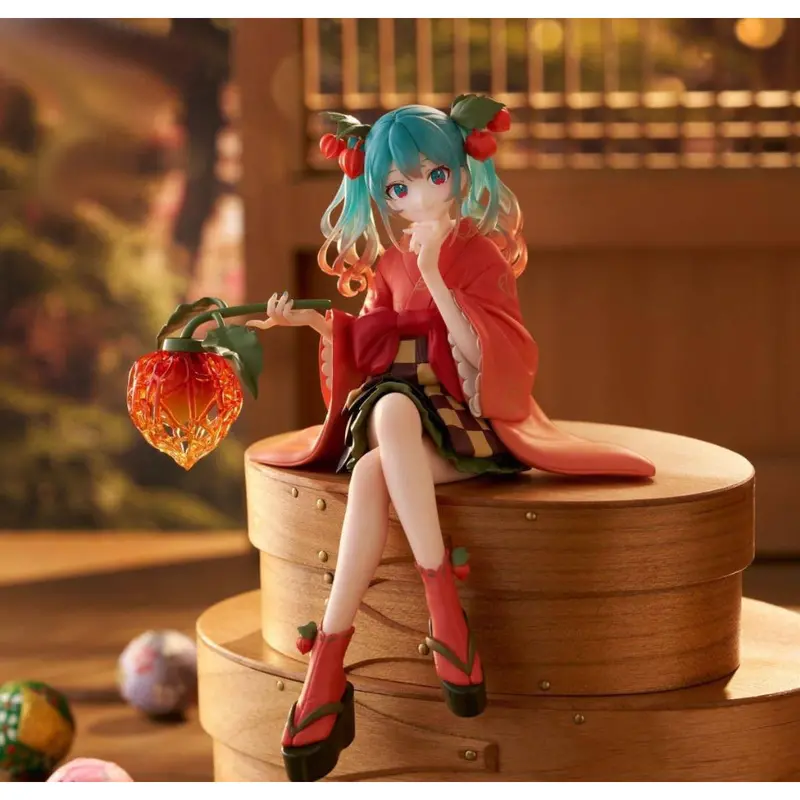 Furyu Hatsune Miku Flower Fairy Ground Cherry Ver. Noodle Stopper 2