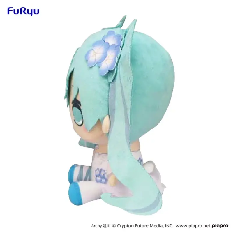 Furyu Hatsune Miku Flower Fairy Nemophila Ver Kyurumaru Vol.3 Big Plush 2
