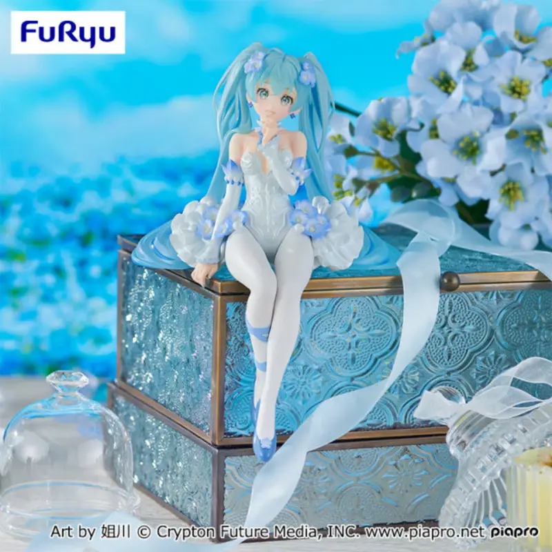 Furyu Hatsune Miku Flower Fairy Nemophilia Noodle Stopper 1