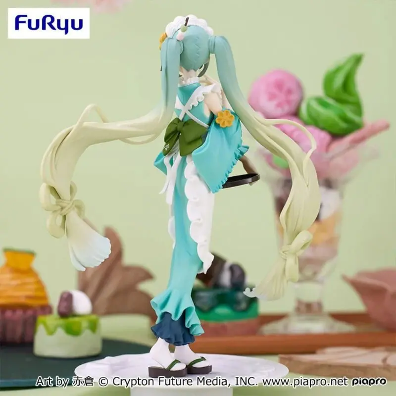Furyu Hatsune Miku Matcha Parfait Mint Sweet Sweets Exceed Creative Figure 2