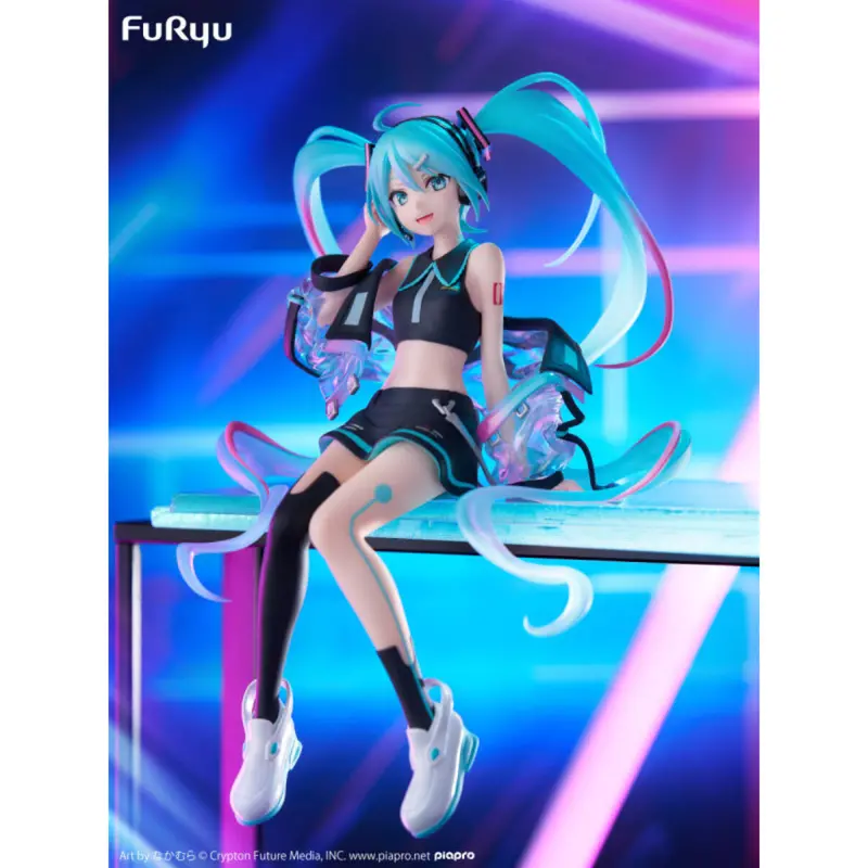 Furyu Hatsune Miku Neon Cyber Noodle Stopper Figure 1