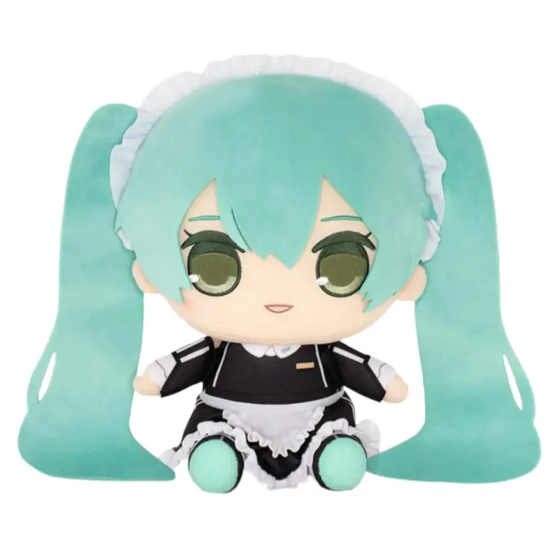 Furyu Hatsune Miku Sporty Maid Ver Kyurumaru Big Plush 1