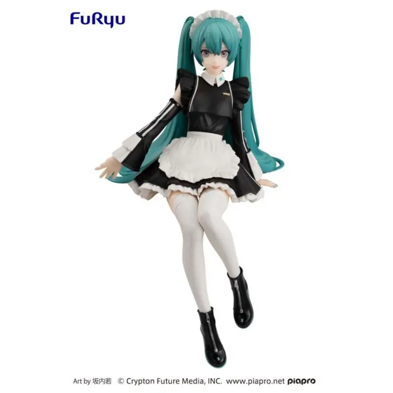 Furyu Hatsune Miku Sporty Maid Ver Noodle Stopper Figure 2
