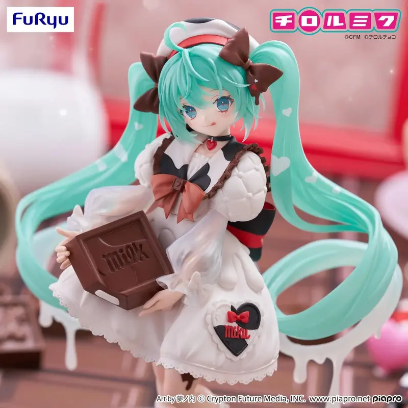 Furyu Hatsune Miku X Tirol Choco Milk Ver Trio Try It Figure 1