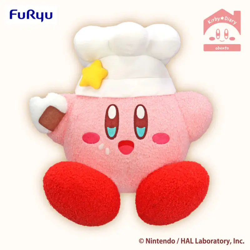 Furyu Kirby Cook Ver. Diary Obento Big Plush 1