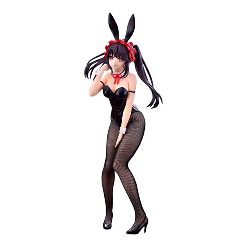Furyu Kurumi Tokisaki Black Ver. Bicute Bunnies Date A Live V Figure 1