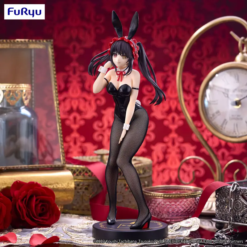 Furyu Kurumi Tokisaki Black Ver. Bicute Bunnies Date A Live V Figure 2