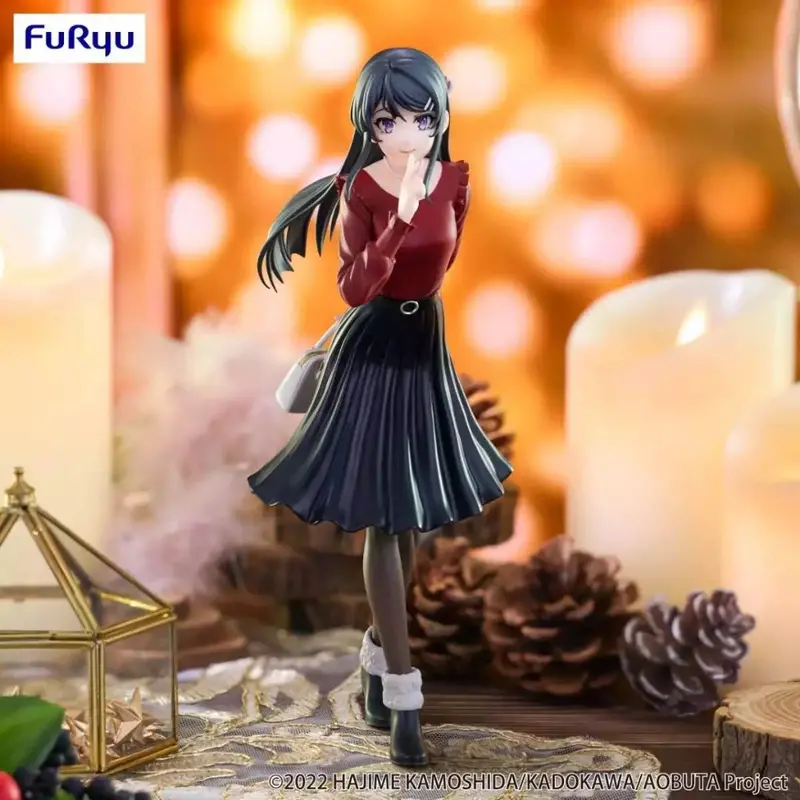 Furyu Mai Sakurajima Winter Outfit Ver. Rascal Does Not Dream Trio-Try-It Figure 1