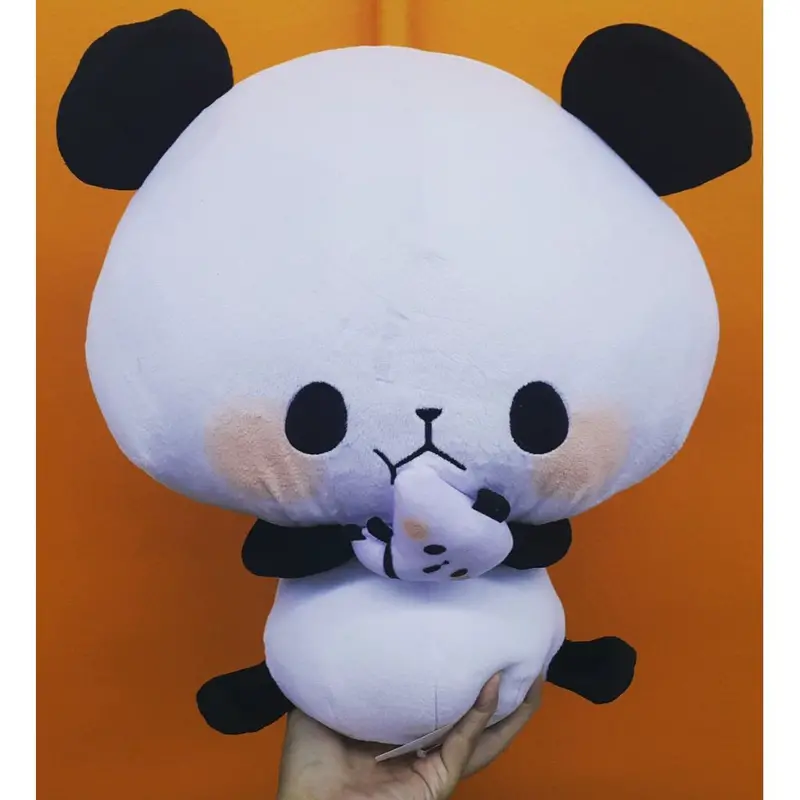 Furyu Mochi Mochi Panda With Chibi Panda Big Plush 1