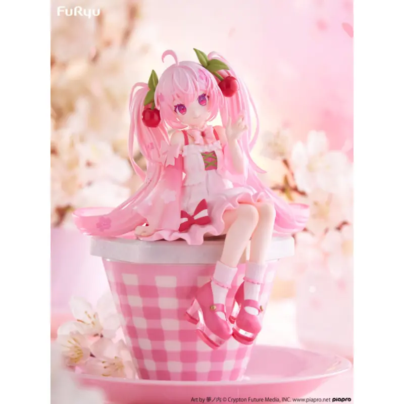 Furyu Sakura Miku 2025 Ver. Noodle Stopper Figure 1