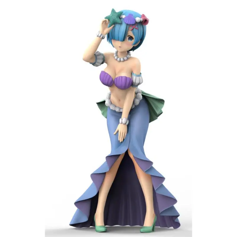 Furyu Sss Rem Mermaid Princess Re:Zero Fairy Tale Series Figure 2