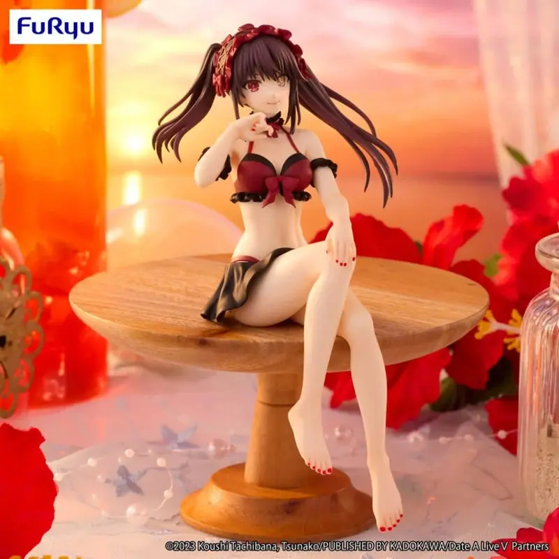 Furyu Tokisaki Kurumi Swimsuit Ver. Date A Live Noodle Stopper Figure 1