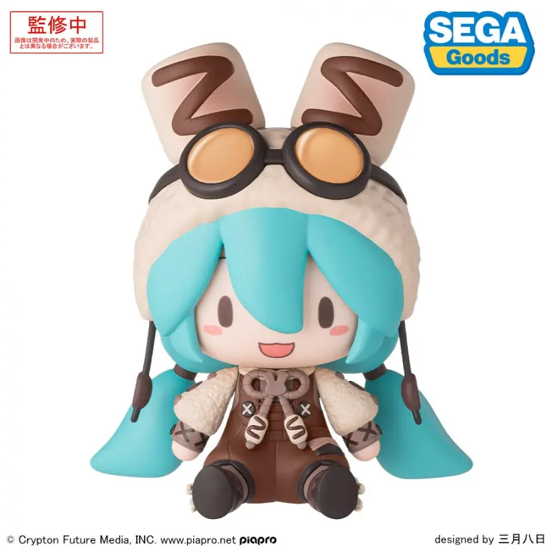 Fuwa Petit Hatsune Miku Series Chibi Figure - Marshmallow Hot Cocoa 1