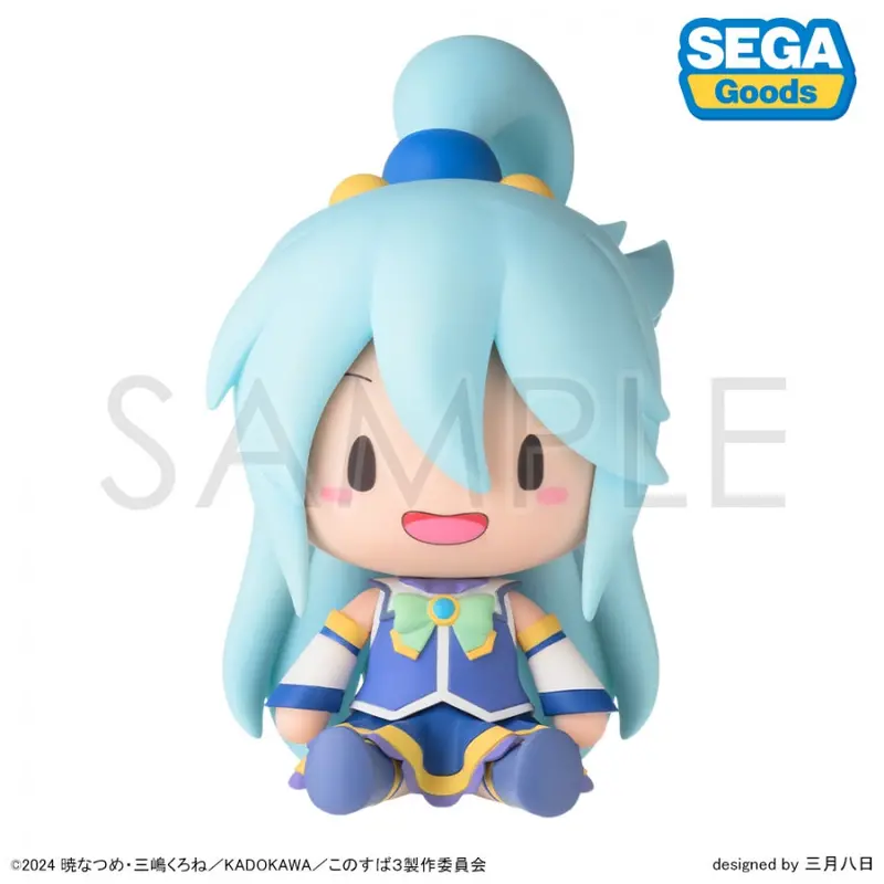 Fuwa Petit Konosuba 3 Chibi Figure - Aqua 1