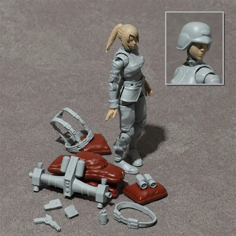 G.M.G. Professional Mobile Suit Gundam - Earth United Army Soldier 03 2