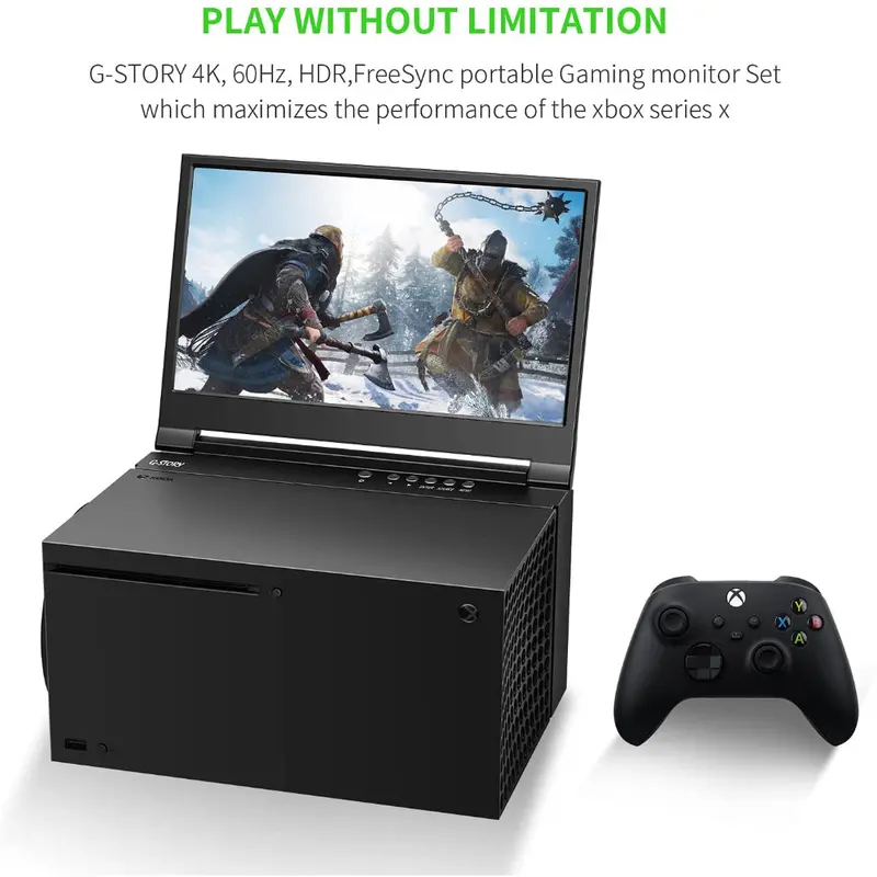 G-Story 12.5 Portable Gaming Monitor For Xbox Series X (Gs125xu) 2