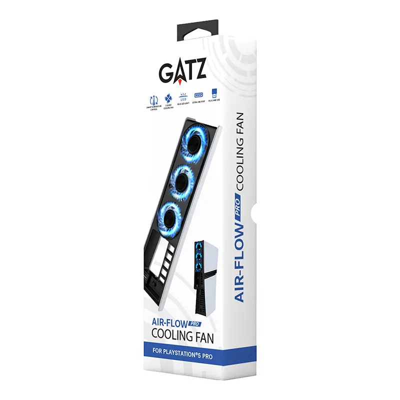 Gatz Ps5 Pro Air-Flow Cooling Fan White 1