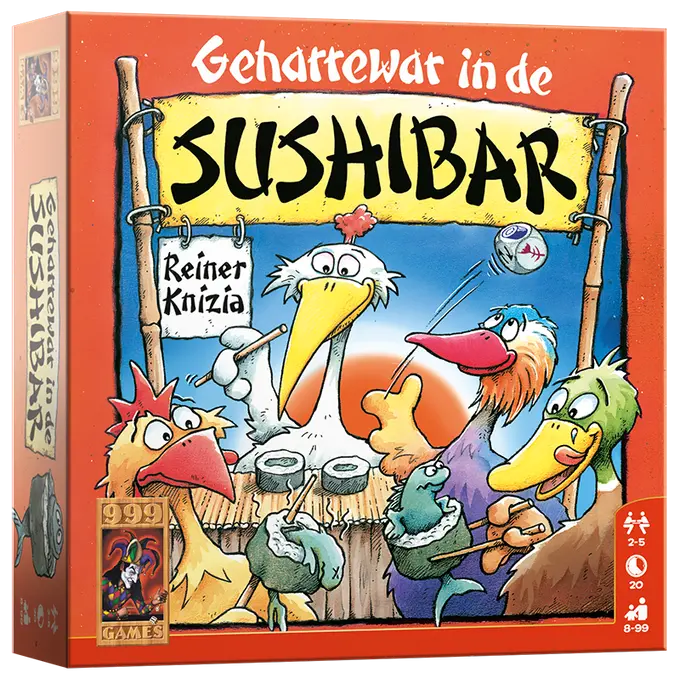 Geharrewar In De Sushi Bar 1