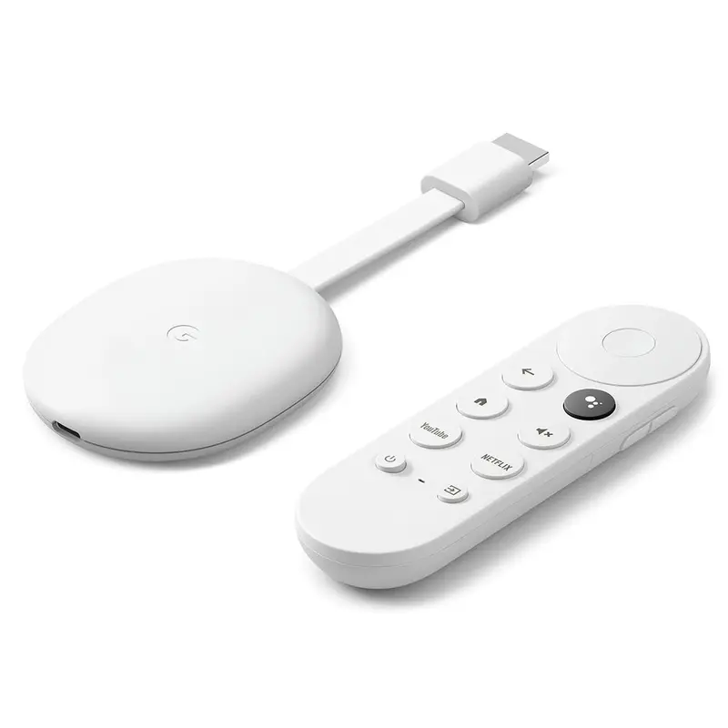 Google Chromecast With Google Tv White (Ga01919-Us) 1
