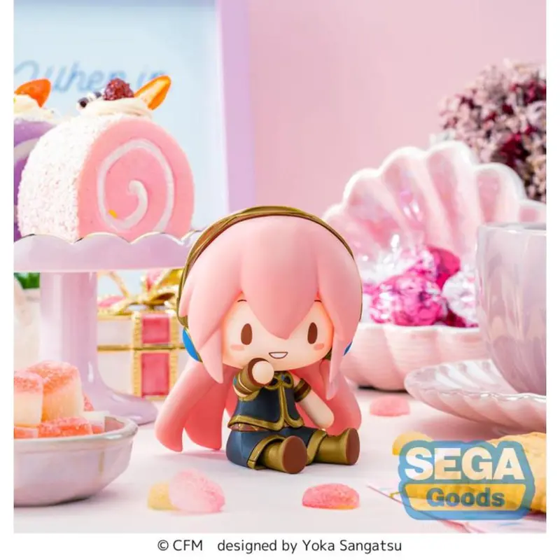 Hatsune Miku Series Fuwa Petit Deformed Figure - Megurine Luka 1